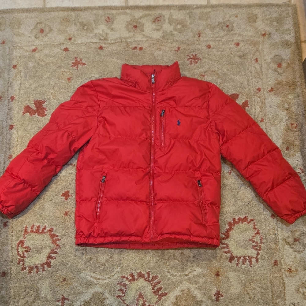 Polo Ralph Lauren Vibrant Red Puffer Jacket